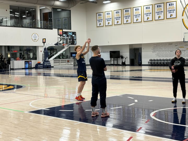 Pacers heading out West without Haliburton but with importance practice time